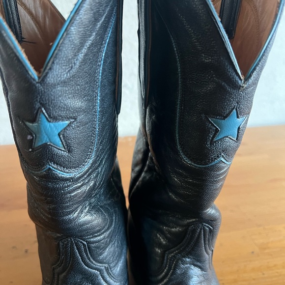 Vintage The Old Gringo black leather boots size 6 - Picture 6 of 10